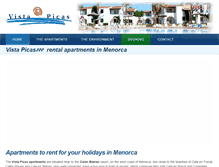 Tablet Screenshot of apartamentosvistapicas.com